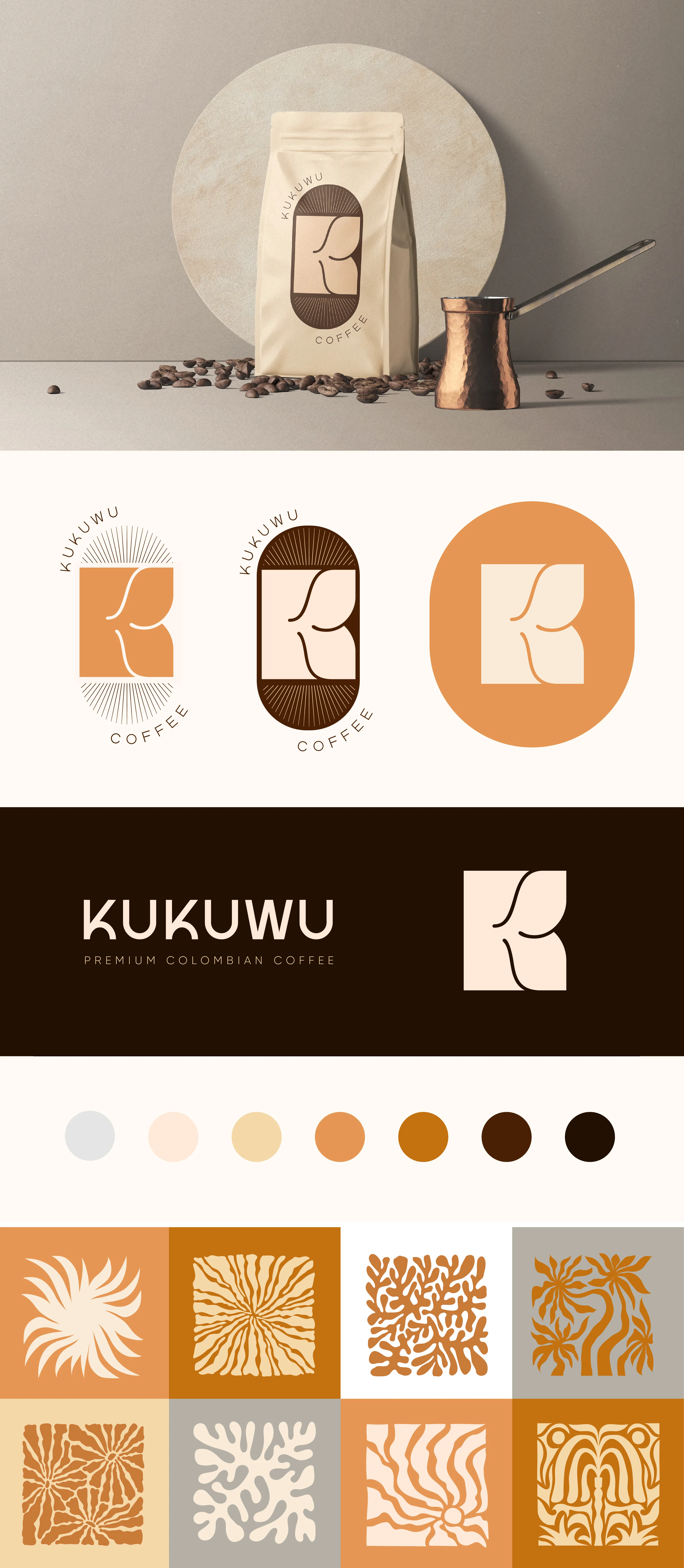Kukuwu coffee packaging