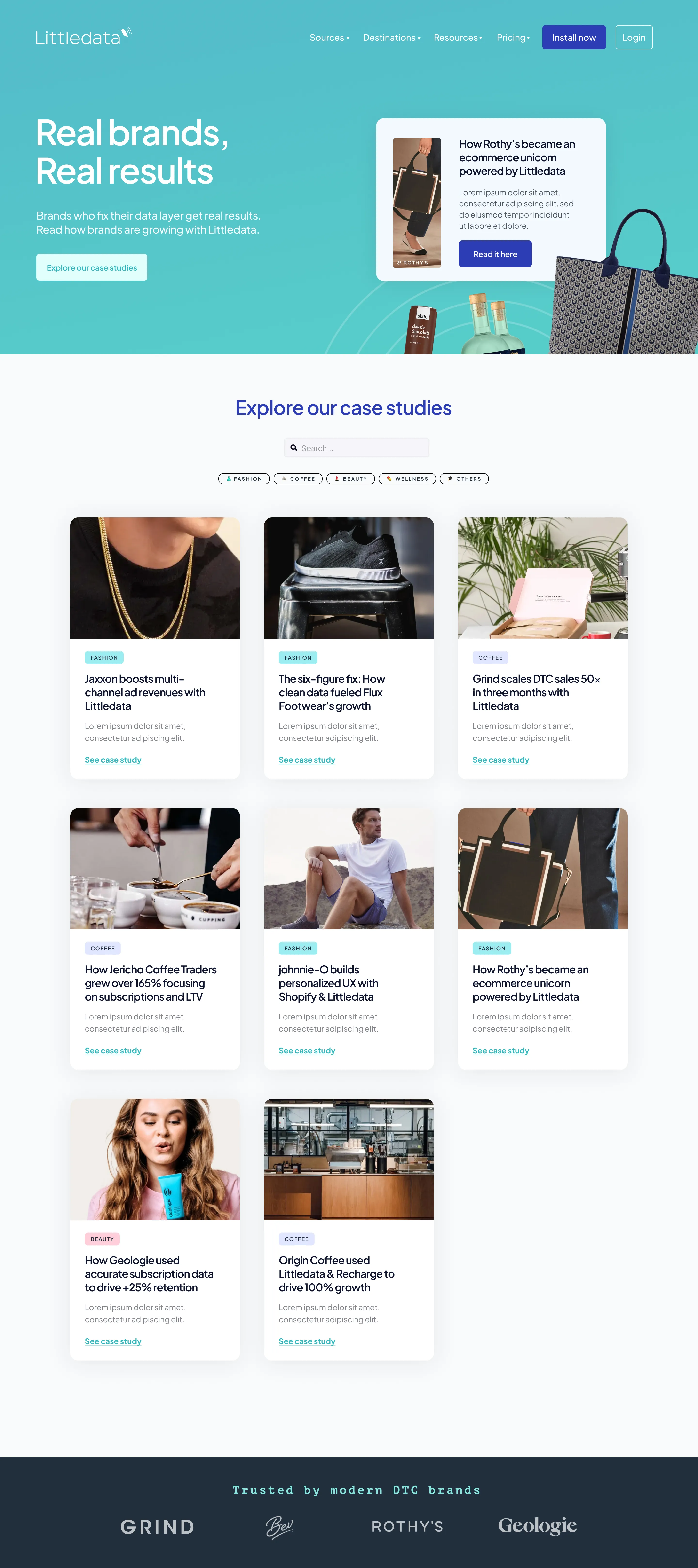 Littledata Plus page